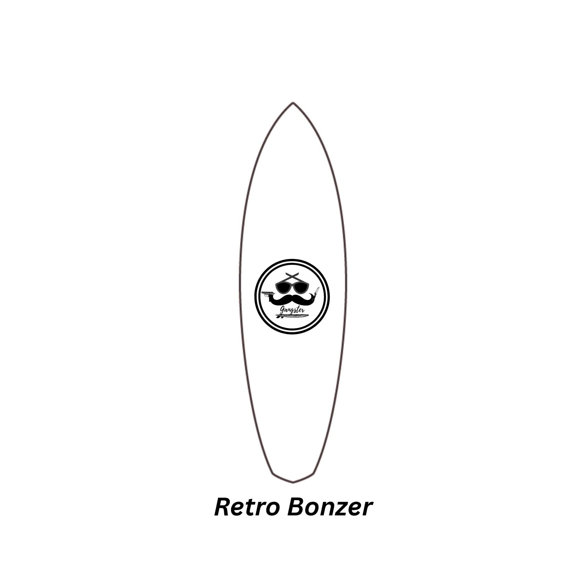 Outline Retro Bonzer Gangster